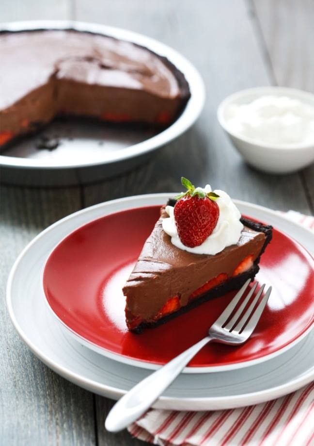 Easy Chocolate Cream Pie - Homemade