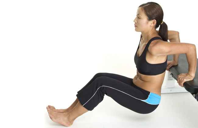 Reverse Dip Exercises for Weight Loss