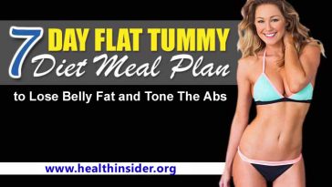 7 Days Diet Plan to Lose Belly Fat