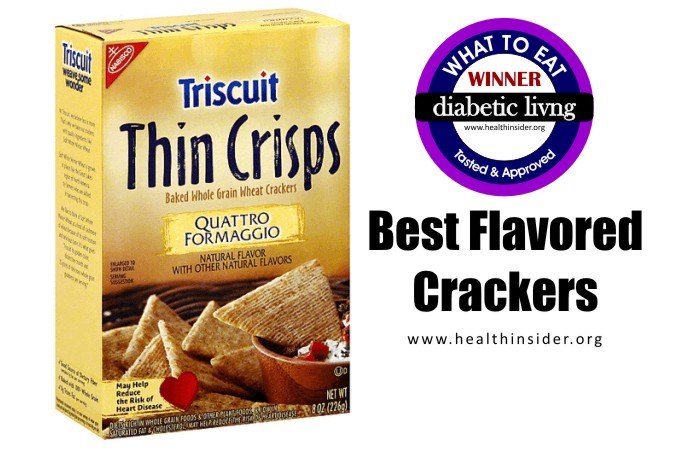 Best Flavored Crackers for Diabetics
